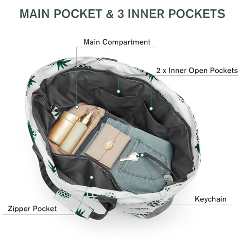 Beach Bag Waterproof Sandproof Large Capacity Foldable for Women