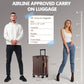 20in Carry On Luggage with Cup Holder and USB Port