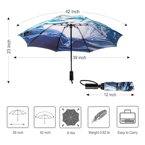 Umbrella Compact Inverted Folding Umbrellas Auto Open Close