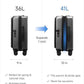 Top Opening Expandable Carry On Suitcase