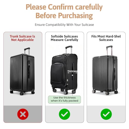 Clear Luggage Cover
