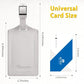 8 Pack Luggage Tags for Suitcases Airplane Travel Essentials (8 Count)