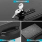 Fire Resistant Document Lock Box Safe Dual Key & Combo