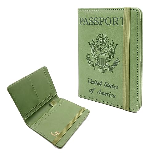Premium Leather Passport Holder Covers Case
