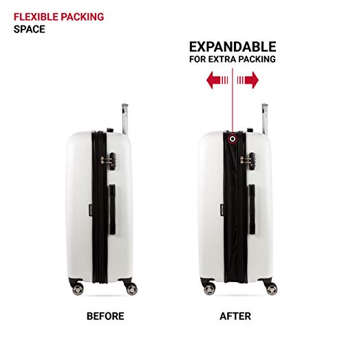 7272 Energie Expandable Hardside Luggage with Spinner Wheels and TSA Lock
