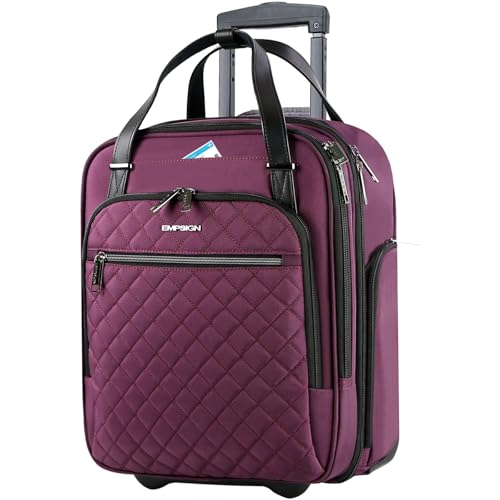Underseat Carry On Wheeled 16" Bag with Wheels