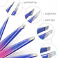 Tweezers Set 9 Pcs Nail Clipper Kit with Case for Eyebrows Grooming (9 Count)