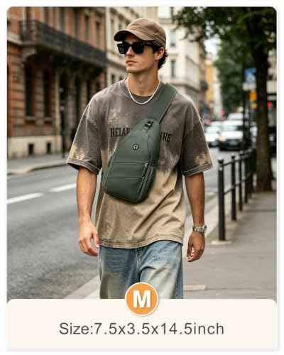 Crossbody Bags for Women Men Trendy Sling Bag Backpack Chest Bag