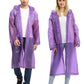 2 Pack Portable EVA Raincoats for Adults