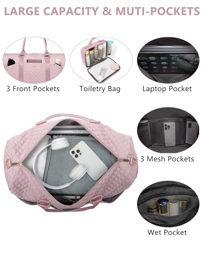 Women Weekender Travel Duffle Bag