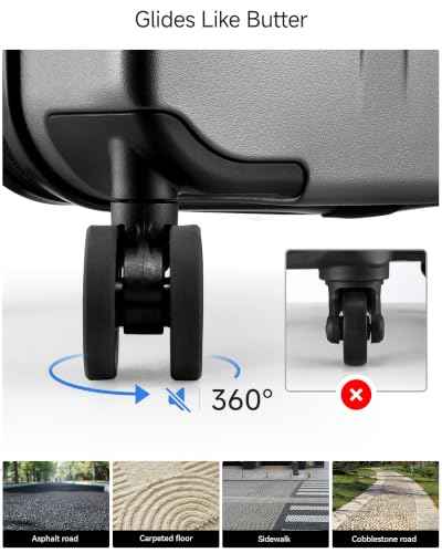 Top Opening Expandable Carry On Suitcase