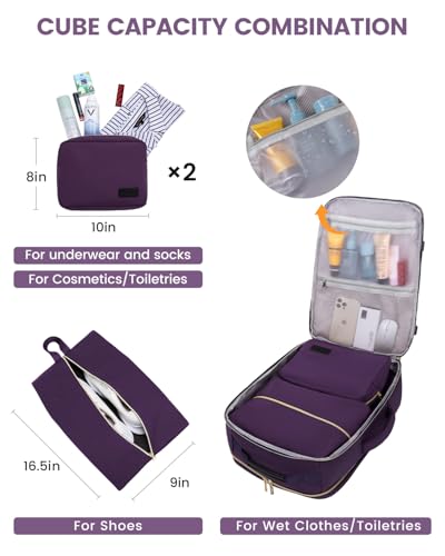 50L Travel Backpack for Women & Men