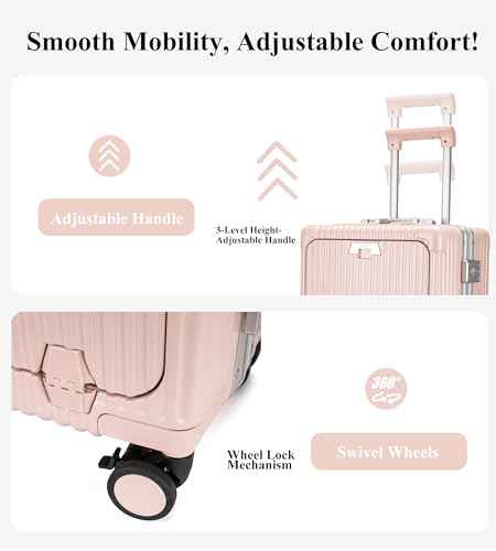 PC Hardside Carry On Luggage