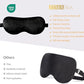 Adjustable 100% 22 Momme Mulberry Silk Sleep Mask