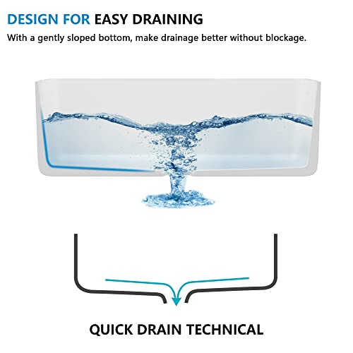 33 White Farm Sink Workstation