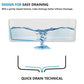 32"x19" White Undermount Kitchen Sink