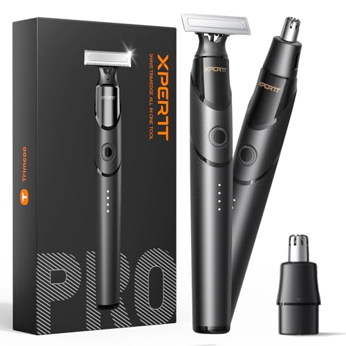 2026 Upgraded] Body & Nose Hair Trimmer Kit