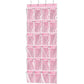 24 Pockets Large Clear Over the Door Shoe Organizer