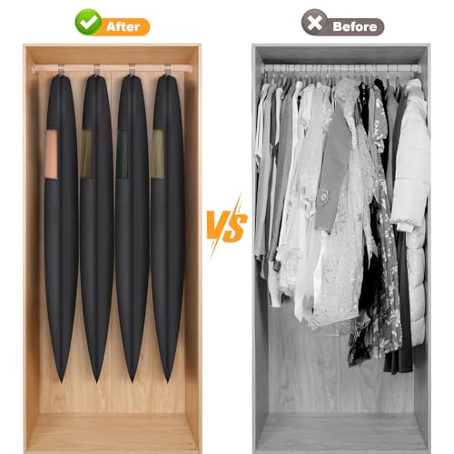 Compression Hanging and Space Saving Garment Bag