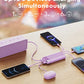 Portable Charger with Built in Cables