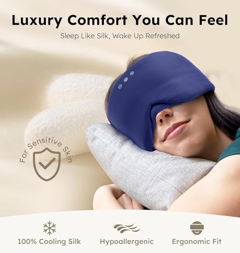 Luxury Bluetooth 5.4 Sleep Mask for Adults