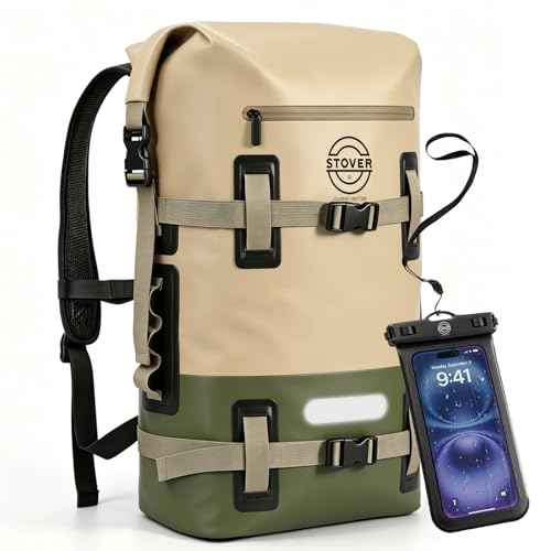 40L Waterproof Dry Backpack & Phone Case