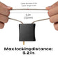 Cable Padlock with 3 Keys