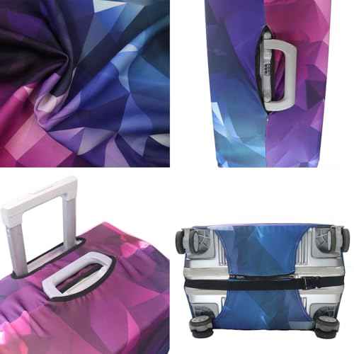 Thicker Travel Luggage Covers with Luggage Tag For Suitcase Tsa Approved