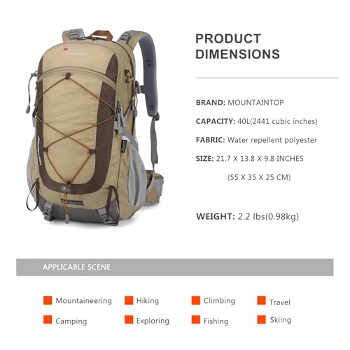 40L Hiking Backpack
