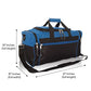 21" Blank Sports Duffle Bag Gym Bag Travel Duffel with Adjustable Strap in Royal Blue