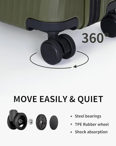 Hardside Expandable Carry On Luggage