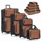Amsterdam Softside Expandable Luggage with Rolling Wheels (2 Piece)