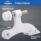 12 Pack Hinge Pin White Door Stopper (12 Count)