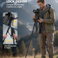 67" Camera Tripod with Rapid Leg Deployment for Video Photo Vlog