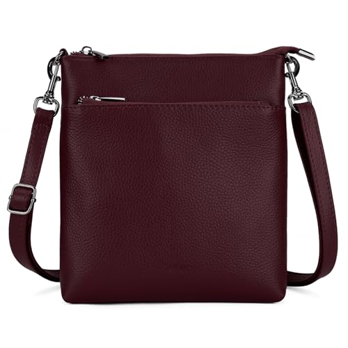 Genuine Leather Small Crossbody Bags for Women Travel Leather Purse