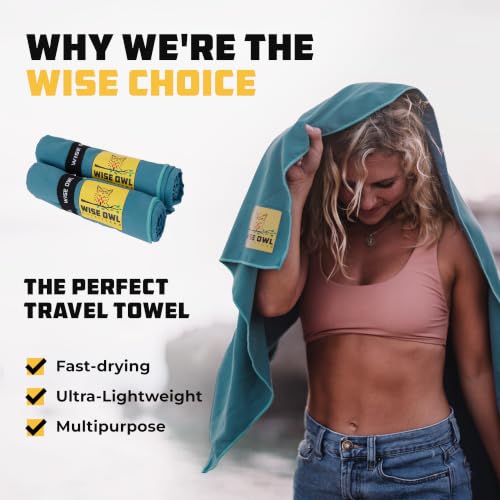 Microfiber Camping Towel (2 Count)