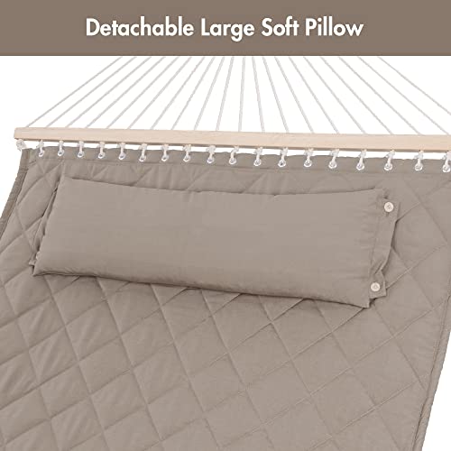 Outdoor Hammock Two Person Hammock with 12FT Steel Stand