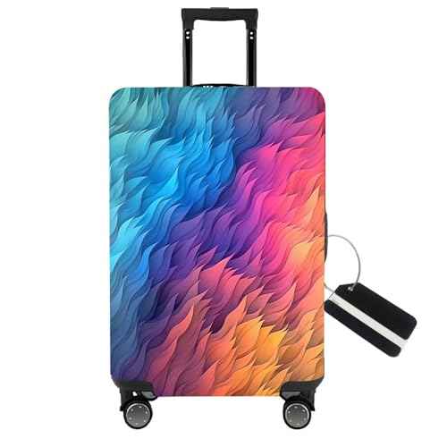 Thicker Travel Luggage Covers with Luggage Tag For Suitcase Tsa Approved