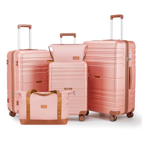 Luggage Sets with Spinner Wheels (5 Count)