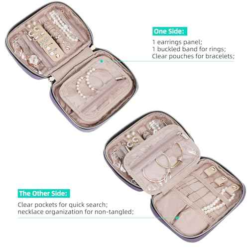 Travel Jewelry Case Organizer
