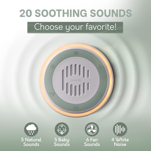 Wall Plug in White Noise Sound Machine for Office Privacy & Noise Canceling