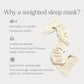 Patented Gentle Pressure Sleep Mask
