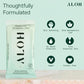 ALŌH Peppermint Eucalyptus + Aloe Hand Sanitizer Wipes (120 Count)