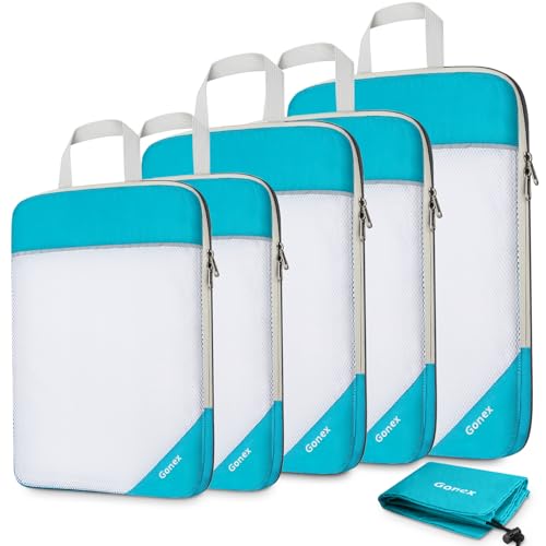 Compression Packing Cubes for Travel (6 Count)