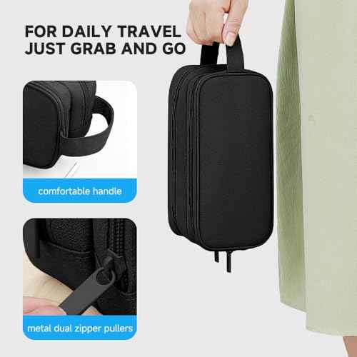 Double Layer Cable Organizer Bag