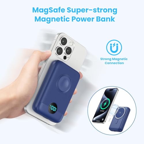 Magnetic Portable Charger with Apple