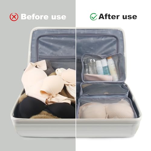 6Pack Small Mesh Packing Cubes Travel (6 Count)
