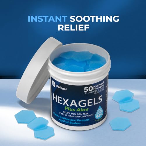 Hexagels Plus Aloe Vera (50 Count)