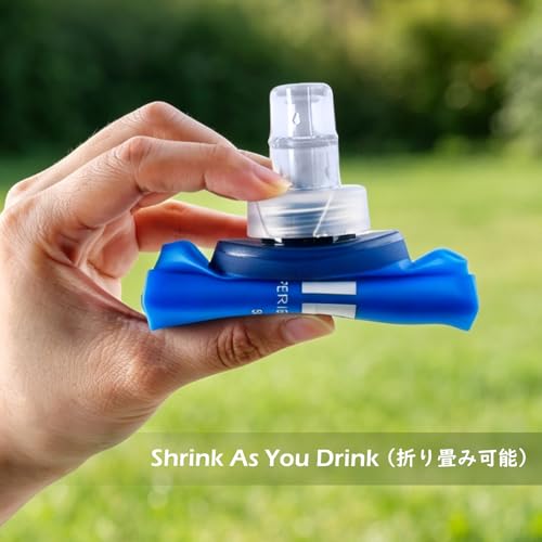 Collapsible Water Bottles TPU Soft Flask Running Bottles BPA