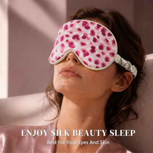 Adjustable 22 Momme 100% Pure Mulberry Silk Sleep Mask